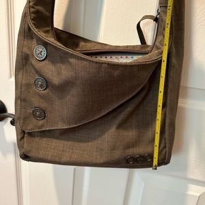OGIO brown crossbody bag 9x12
